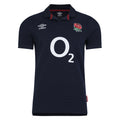 Navy Blue-White-Red - Front - Umbro Unisex Adult 23-24 England Rugby Alternative Jersey
