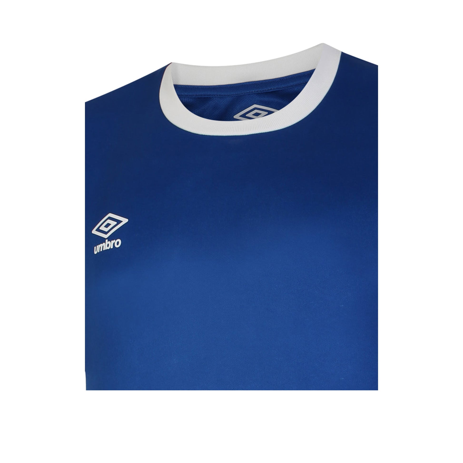 Royal Blue-Dark Navy-White - Side - Umbro Mens Total Training Jersey
