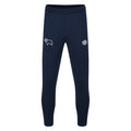 Dark Navy - Front - Umbro Mens 23-24 Derby County FC Tapered Tracksuit Bottoms