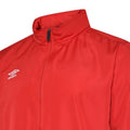 Vermillion - Side - Umbro Mens Club Essential Light Waterproof Jacket