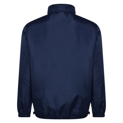 Dark Navy - Back - Umbro Mens Club Essential Light Waterproof Jacket