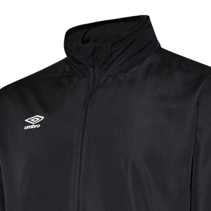 Black - Lifestyle - Umbro Mens Club Essential Light Waterproof Jacket