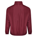 New Claret - Back - Umbro Childrens-Kids Club Essential Light Waterproof Jacket