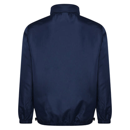 Dark Navy - Back - Umbro Childrens-Kids Club Essential Light Waterproof Jacket