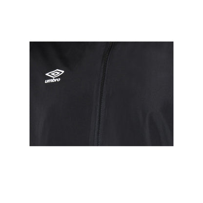 Black - Side - Umbro Childrens-Kids Club Essential Light Waterproof Jacket