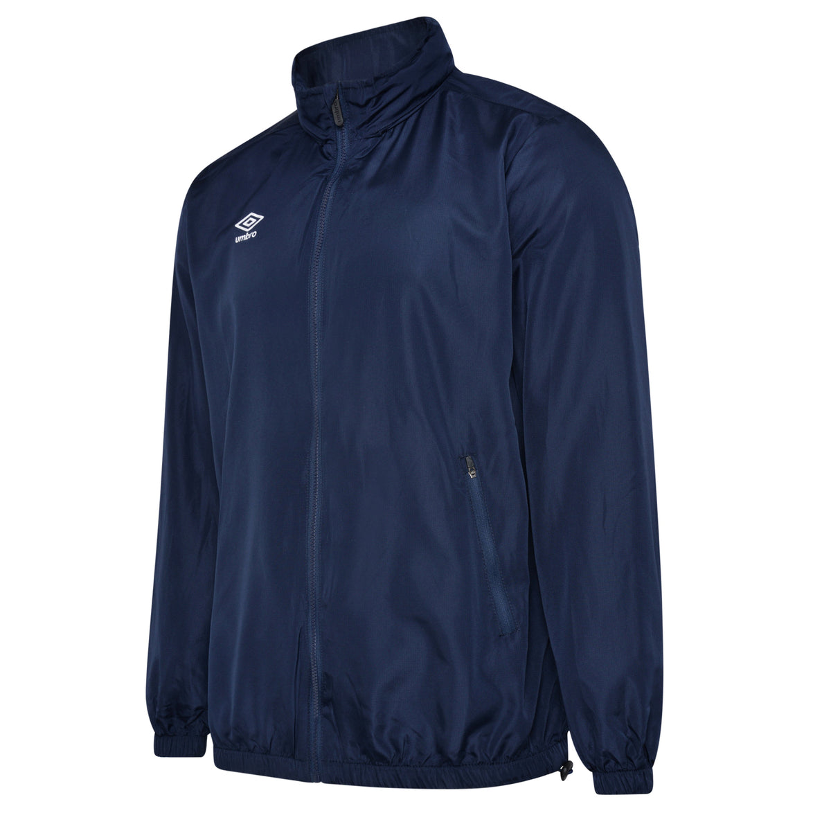 Dark Navy - Front - Umbro Childrens-Kids Club Essential Light Waterproof Jacket