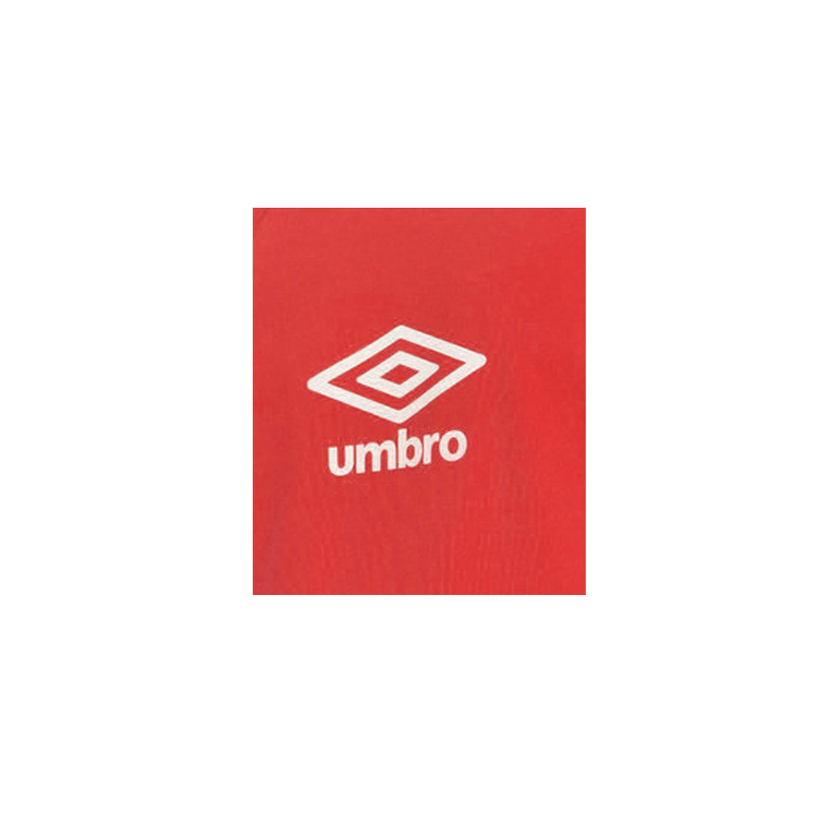 Vermillion - Pack Shot - Umbro Childrens-Kids Club Essential Light Waterproof Jacket