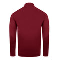 New Claret - Back - Umbro Womens-Ladies Club Essential Half Zip Sweatshirt