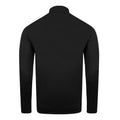 Black - Back - Umbro Womens-Ladies Club Essential Half Zip Sweatshirt