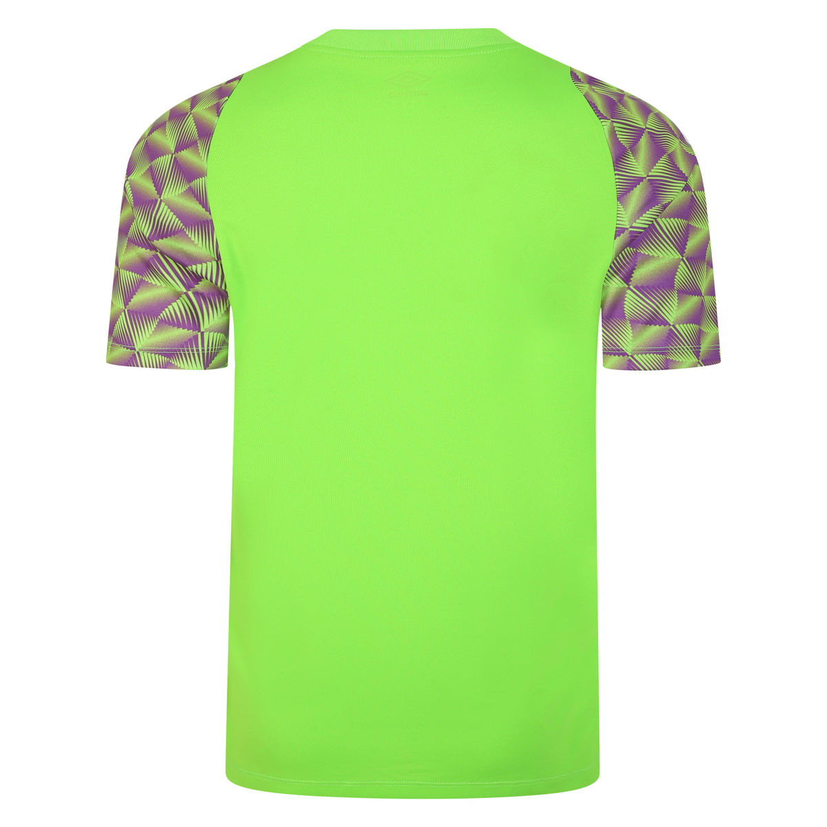 Green Gecko-Purple Cactus - Back - Umbro Childrens-Kids Flux Goalkeeper Jersey