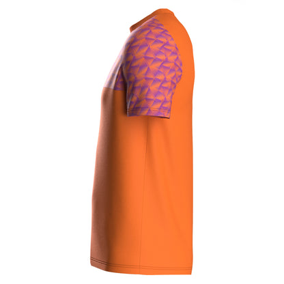 Shocking Orange-Purple Cactus - Lifestyle - Umbro Childrens-Kids Flux Goalkeeper Jersey