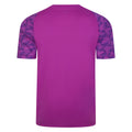 Purple Cactus-Electric Purple-White - Back - Umbro Childrens-Kids Flux Goalkeeper Jersey