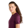 Potent Purple-Mauve - Lifestyle - Umbro Womens-Ladies Pro Training Polyester T-Shirt