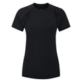 Black - Front - Umbro Womens-Ladies Pro Training Polyester T-Shirt