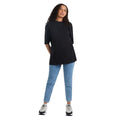 Black - Pack Shot - Umbro Womens-Ladies Core Oversized T-Shirt