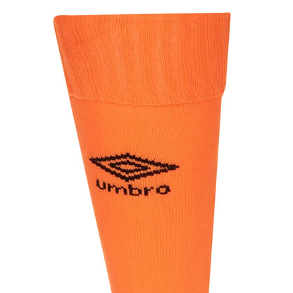 Shocking Orange - Side - Umbro Mens Classico Socks