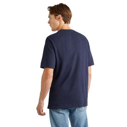 Navy Blazer - Back - Umbro Mens Dynasty England Rugby Piqué T-Shirt