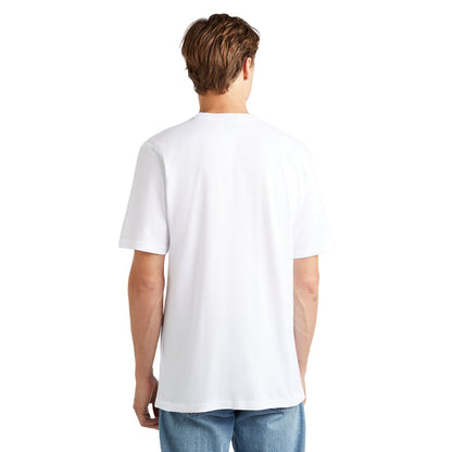 White - Back - Umbro Mens Dynasty England Rugby Piqué T-Shirt