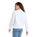 White - Back - Umbro Womens-Ladies Dynasty England Rugby Sweatshirt