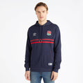 Navy Blazer - Front - Umbro Mens Dynasty Oh England Rugby Hoodie