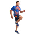 Deep Surf-Vermillion Orange - Pack Shot - Umbro Mens Pro Elite Graphic Print Training Jersey