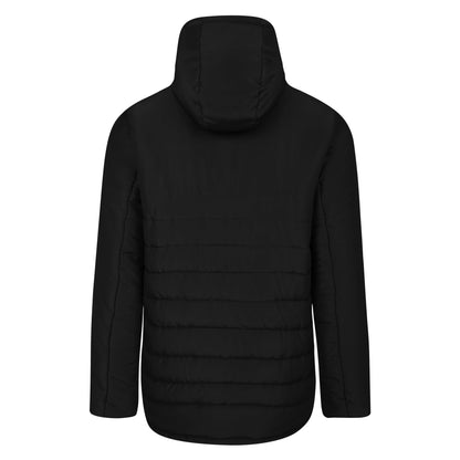 Black - Back - Umbro Childrens-Kids Water Resistant Padded Jacket