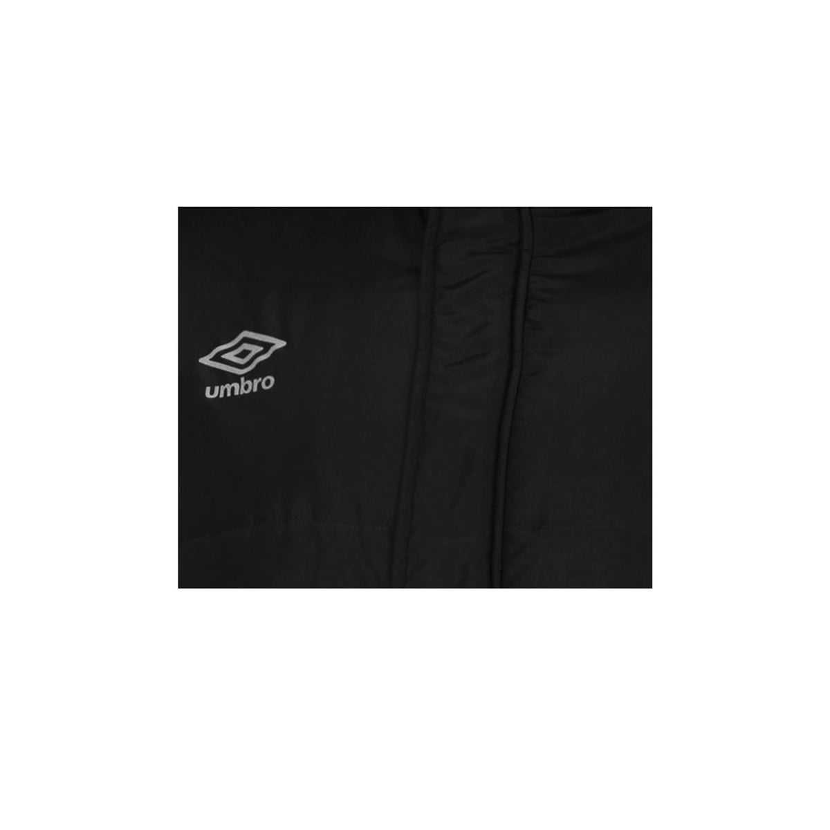 Black - Side - Umbro Childrens-Kids Water Resistant Padded Jacket