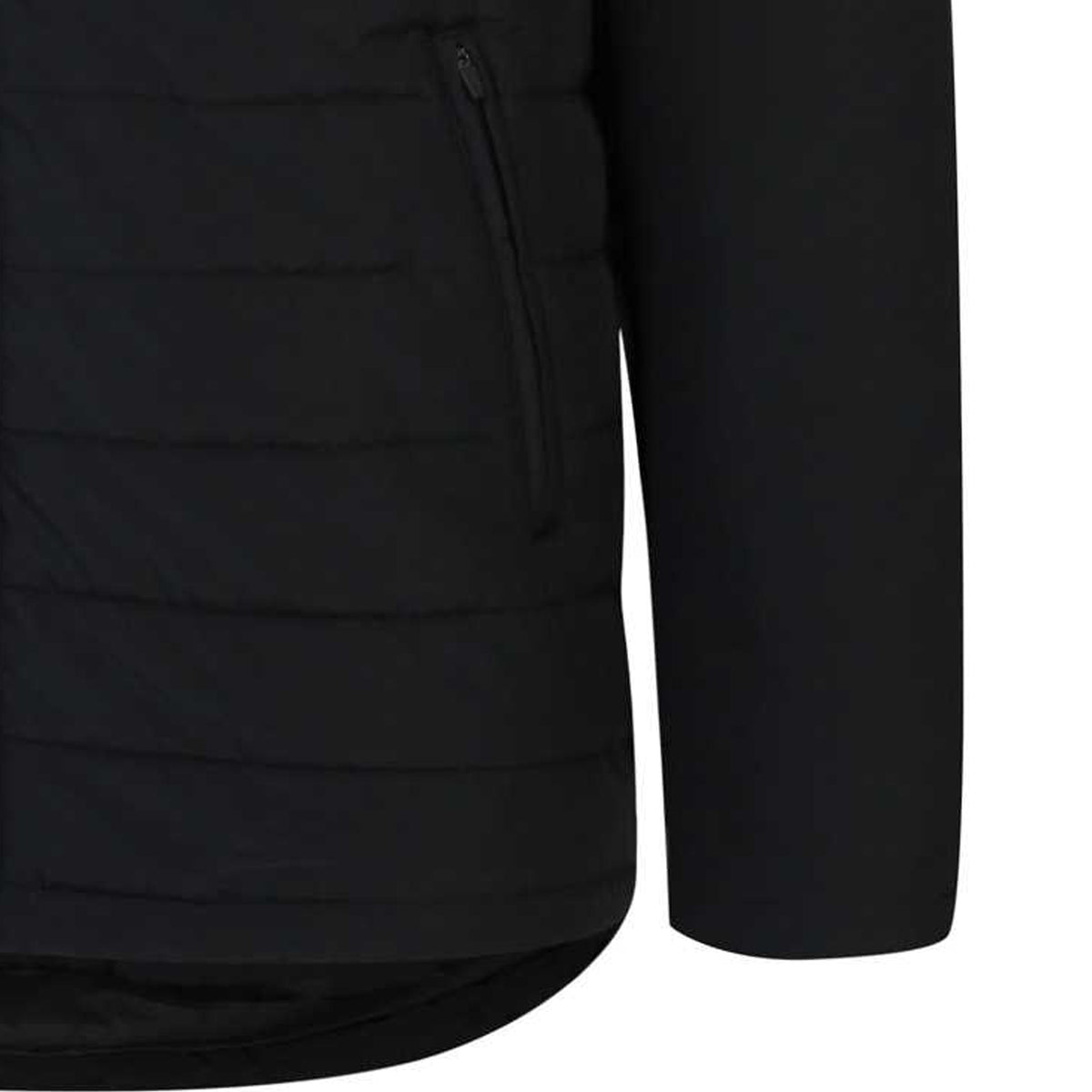 Black - Pack Shot - Umbro Childrens-Kids Water Resistant Padded Jacket