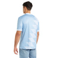 Forever Blue-White - Back - Umbro Mens Leigon Football T-Shirt