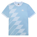 Forever Blue-White - Front - Umbro Mens Leigon Football T-Shirt