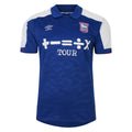 Blue-White - Front - Umbro Womens-Ladies 23-24 Ipswich Town FC Home Jersey