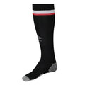 Black-Grey-White-Red - Side - Umbro Mens 23-25 Brentford FC Home Socks
