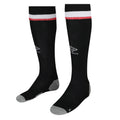 Black-Grey-White-Red - Front - Umbro Mens 23-25 Brentford FC Home Socks