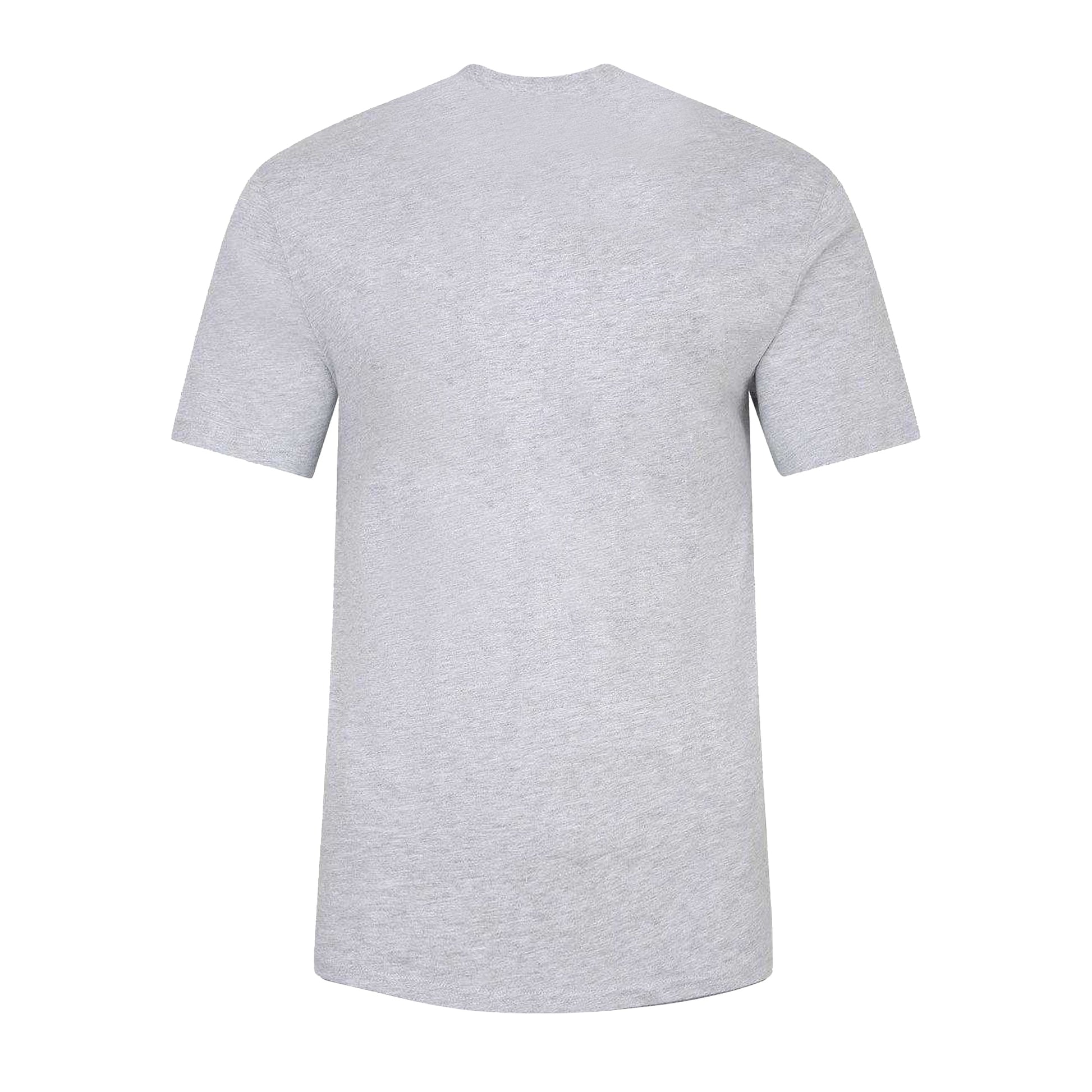 Grey Marl-White - Back - Umbro Mens Team T-Shirt