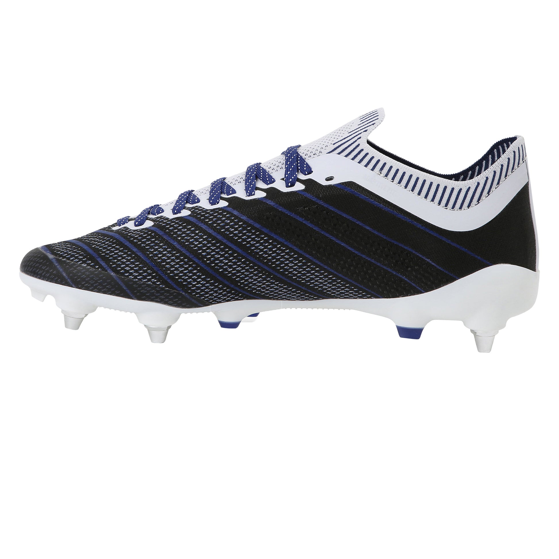 White-Black-Royal Blue - Lifestyle - Umbro Mens Velocita Elixir Pro Football Boots