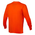 Shocking Orange - Back - Umbro Mens Club Long-Sleeved Jersey