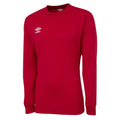 Vermillion - Front - Umbro Mens Club Long-Sleeved Jersey
