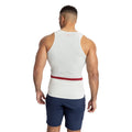 Foggy Dew-Metal-Tibetan Red - Front - Umbro Mens 23-24 England Rugby Gym Tank Top