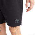 Black-Woodland Grey - Lifestyle - Umbro Mens Core Jog Shorts