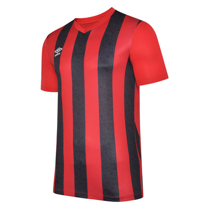 Vermillion-Black - Front - Umbro Childrens-Kids Ramone Jersey