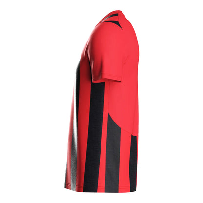 Vermillion-Black - Lifestyle - Umbro Childrens-Kids Ramone Jersey