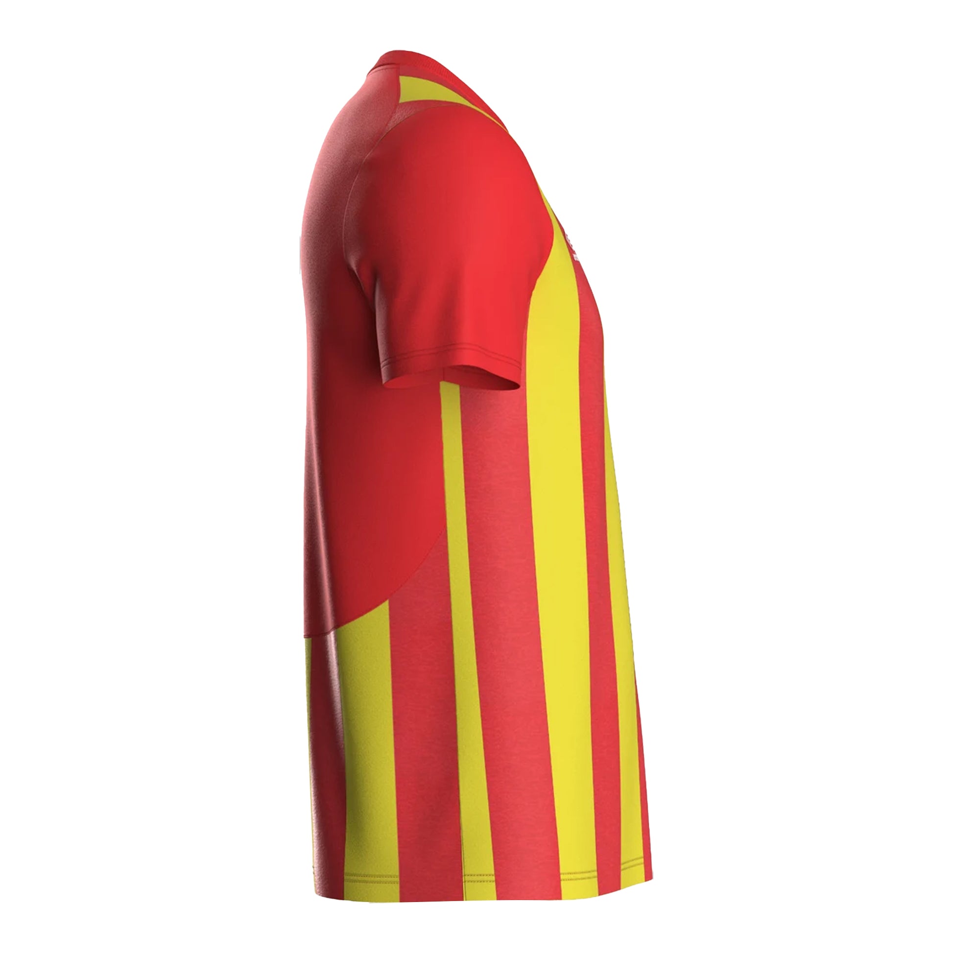Vermillion-Yellow - Pack Shot - Umbro Childrens-Kids Ramone Jersey