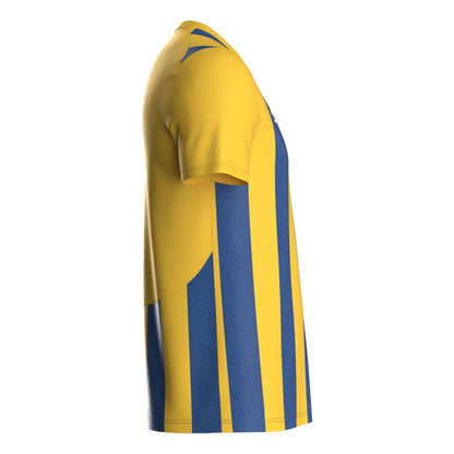 Yellow-Royal Blue - Pack Shot - Umbro Childrens-Kids Ramone Jersey