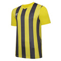 Blazing Yellow-Carbon - Front - Umbro Childrens-Kids Ramone Jersey