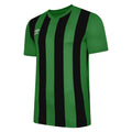 Emerald-Black - Front - Umbro Childrens-Kids Ramone Jersey