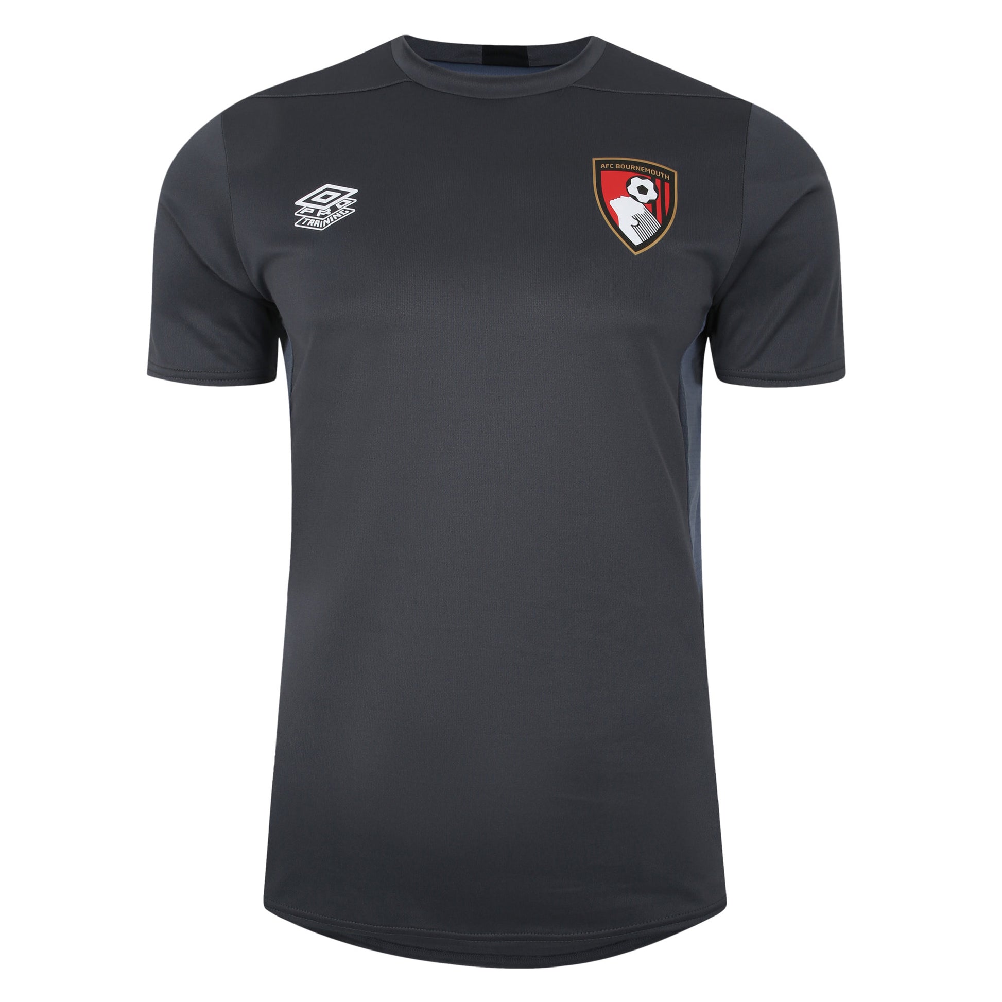 Carbon-Grisaille-Black - Front - Umbro Mens 23-24 AFC Bournemouth Training Jersey