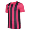 Beetroot Purple-Black - Front - Umbro Childrens-Kids Ramone Jersey