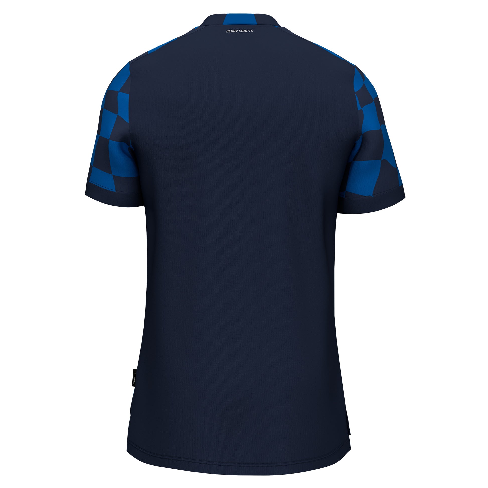 Navy-Blue-White - Back - Umbro Childrens-Kids 23-24 Derby County FC Away Jersey