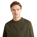 Forest Night - Lifestyle - Umbro Mens Logo Drill Sweatshirt