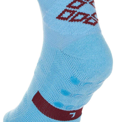 Sky Blue-New Claret - Lifestyle - Umbro Mens Protex Gripped Ankle Socks